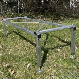 Doppelbeutenbock Metallrahmen